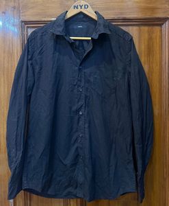 Diesel Classic Black Button-Up Shirt