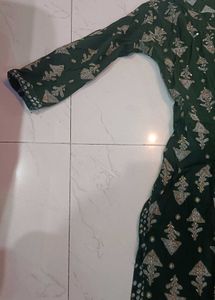 Elegant Green Kurta Set 💚