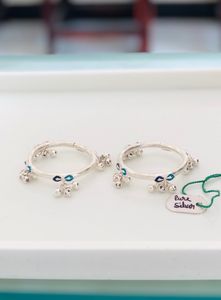 Pure Silver Kids Kada Payal (wt:-39.000g)