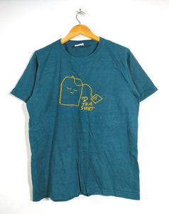 Teal Blue Casual T Shirts (Men's)