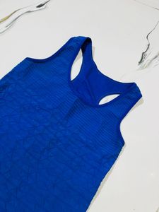 Royal Blue Athletic Tank Top