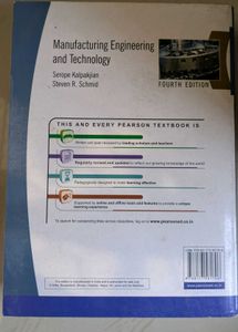Manufacturing Engineering and Technology Textbook