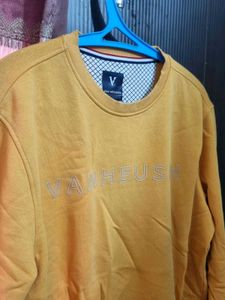 Van Heusen Yellow Sweatshirt