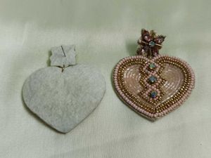 Tish Pink Heart Earrings