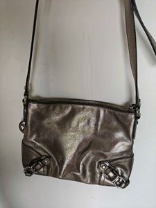 Authentic Michael Kors Metallic Sling Bag