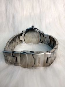 Men's Quartz Watch with Blue Dial
