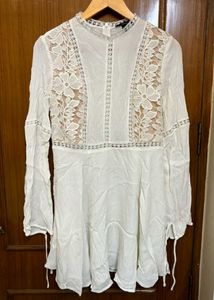 Forever 21 White Lace Dress