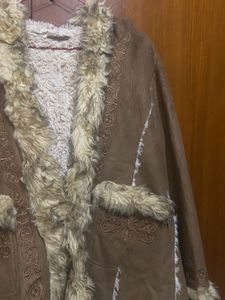 faux afghan jacket