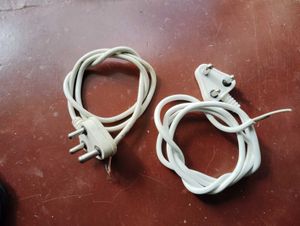 2 hdmi unused  and NINE 3 pin cord used