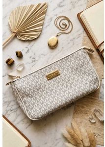 Michael Kors Signature Print Shoulder Bag