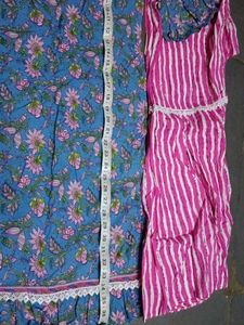 Floral Print deptex Cotton Dress