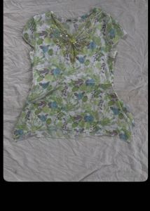 Bohemian Floral Tunic Top
