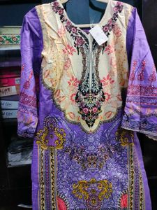 xl Beautiful Printed Kurta with Pants