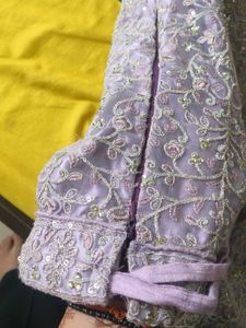 Beautiful Lavender Lehenga Skirt