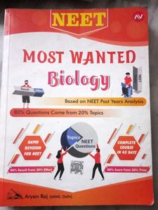 NEET Most Wanted Biology - Excellent Condition