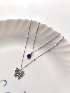 Korean Double Layer Princess Necklace