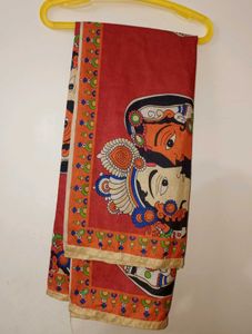 vibrant kalamkari print dupatta❤