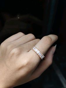Elegant Baguette Cut Ring