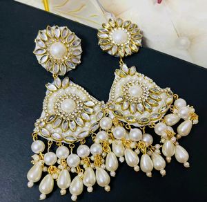 Fancy Party Wear Have Long Size Earrings