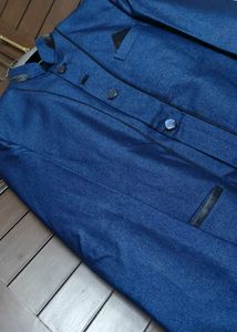 Party Men Blue Tailored Fit Blazer with pant