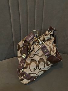 coach inspired Chic Monogram Hobo Bag