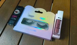 MAC Kajal, False Eyelashes &amp; Blur Liquid Lipstick