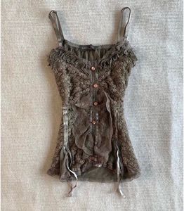 Vintage Lace Corset Top