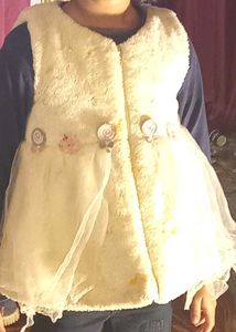 Cute Girl's Vest with Unique Design