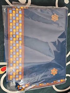 Beautiful Navy Blue Saree with Embellishments