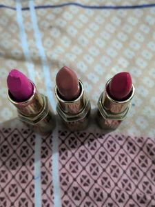 3 Beautiful Lipsticks