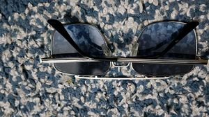 Silver Aviator Sunglasses