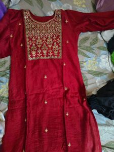 Elegant Embroidered Kurta Set