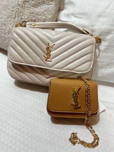 YSL Bag &amp; chain wallet - Combo