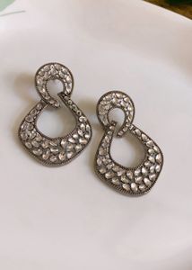 New Designer Dangle Earrings with Rhinestones