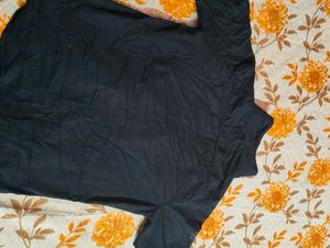 Men's Black Short Sleeve Shirt