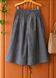 Chic Blue Gaucho/ Culottes Pants