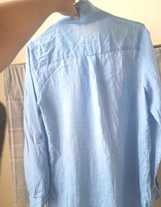 Light Blue Button-Up Shirt