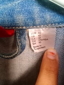H&amp;m Relaxed Fit Denim Jacket ❤