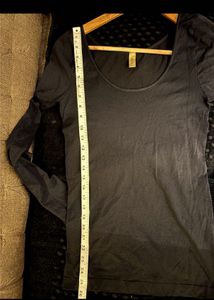 Classic Black Long sleeve Top