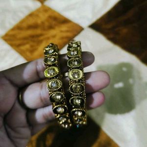 Elegant Stone Studded Bangles