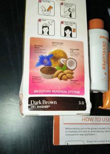 Paradyes Dark Brown Hair Color Kit