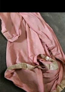 Elegant Pink Anarkali Gown