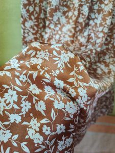Boho orange Floral Off-Shoulder Maxi Dress