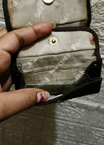 Paquetage Paris Black Leather Wallet