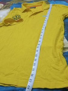 Men's Yellow Polo T-Shirt