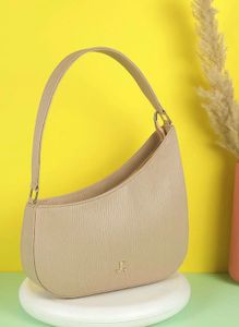 mochi Stylish Beige Hobo Bag
