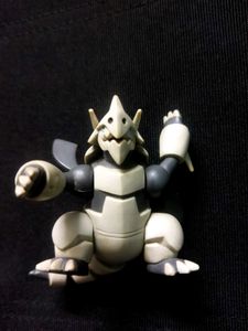 Pokemon Official TOMY Aggron figure.