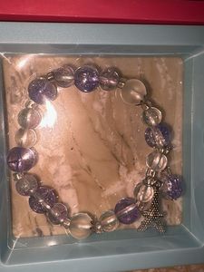 Cute Beaded Bracelets with Charms set 6