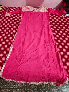 Vibrant Floral Print Kurta