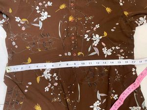 Party Wear Brown Dress